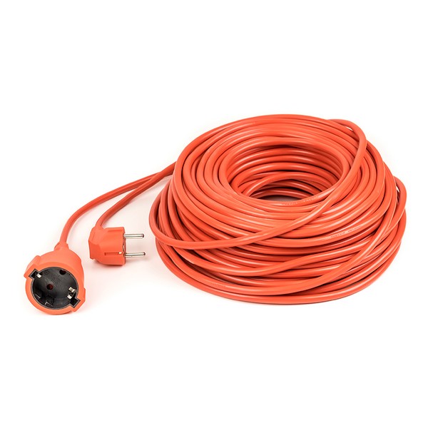

Подовжувач 220v (40 м) PowerPlant (1 розетка) Orange, PPCA10M400S1