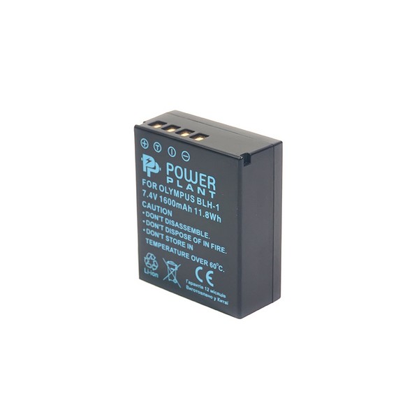 

Акумулятор PowerPlant Olympus BLH-1 1600mAh, CB970148