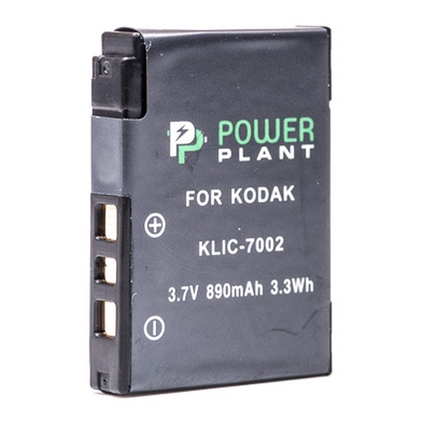 

Акумулятор PowerPlant Kodak KLIC-7002 890mAh, DV00DV1154