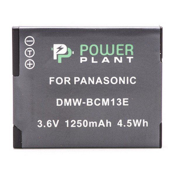 

Акумулятор PowerPlant Panasonic DMW-BCM13E 1250mAh, DV00DV1381