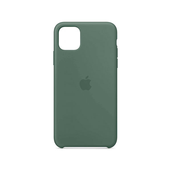 

Накладка для iPhone 11 Silicone Case Pine Green, iPhone 11 силікон Оригінал (hi-copy)