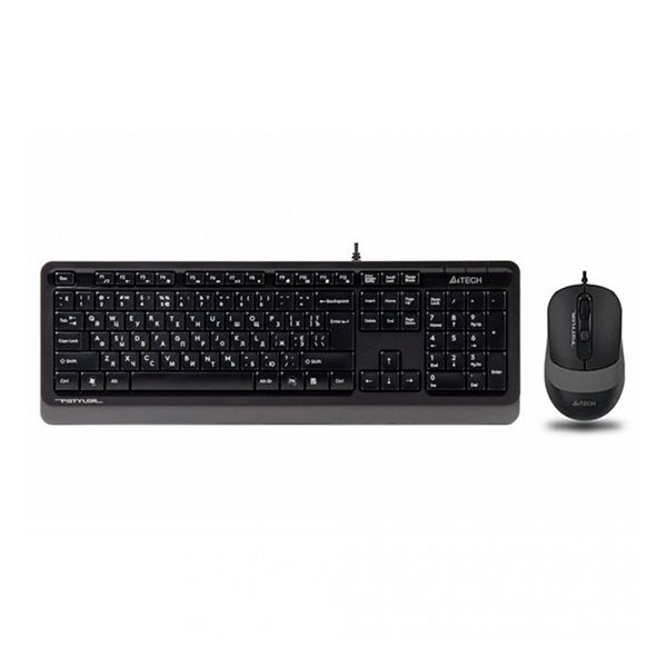 

Клавіатура USB + мишка A4Tech F1010 Black/Grey, Fstyler F1010 Black/Grey