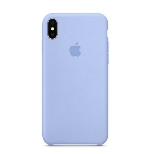 

Накладка для iPhone XS Max Silicone Case (Hi-copy) Lilac Cream, iPhone XS Max силікон Оригінал (hi-copy)