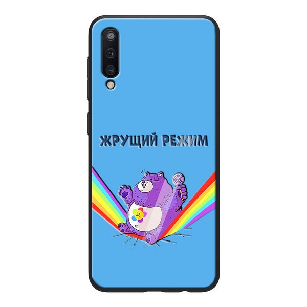

Накладка для Samsung Galaxy A505 A50/A507 A50s/A307 A30s TPU+PC ForFun Жрущий режим, Samsung Galaxy A505 A50/A507 A50s/A307 A30s TPU+PC