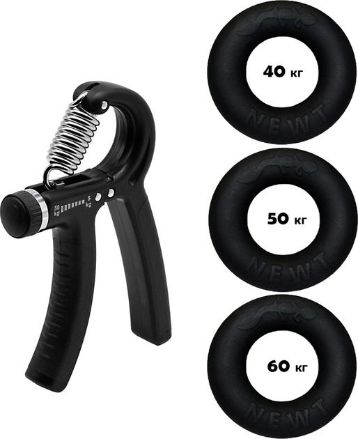 Еспандер Newt Power Grip Set 2 Black (NE-1588-60)