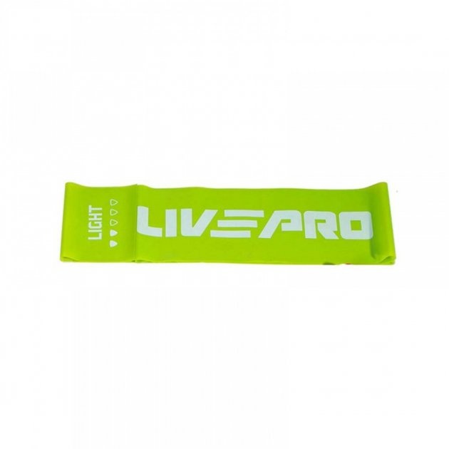 Еспандер LivePro FITNESS BAND LIGHT Green (LP8415-L)