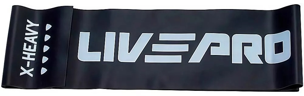 Еспандер LivePro Fitness Band X-Heavy Black (LP8415-XH)