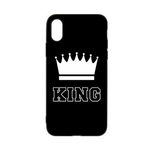 

Накладка для iPhone X/iPhone XS силікон TPU Case TOTO Cartoon Soft Silicone King Black, iPhone X/iPhone XS силікон TPU Case TOTO Cartoon Soft Silicone