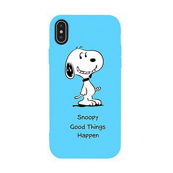 

Накладка для iPhone XS Max силікон TPU Case TOTO Matt Print Snoopy Sky Blue, Phone XS Max силікон TPU Case TOTO Matt Print