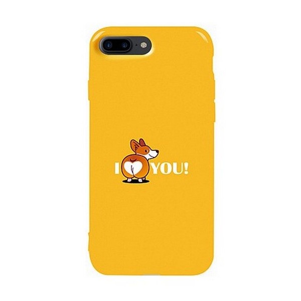 

Накладка для iPhone 7 Plus/iPhone 8 Plus силікон TPU Case TOTO Pure Print Korgias Yellow, iPhone 7 plus/iPhone 8 plus силікон TPU Case TOTO Pure Print