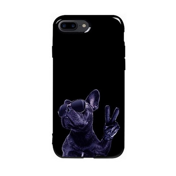 

Накладка для iPhone 7 Plus/iPhone 8 Plus силікон TPU Case TOTO Pure Print Cooldog Black, iPhone 7 plus/iPhone 8 plus силікон TPU Case TOTO Pure Print
