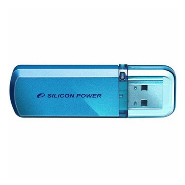 

Флеш память 08GB USB 2.0 Silicon Power Helios 101 Blue SP008GBUF2101V1B, 8 GB Helios 101 Blue SP008GBUF2101V1B