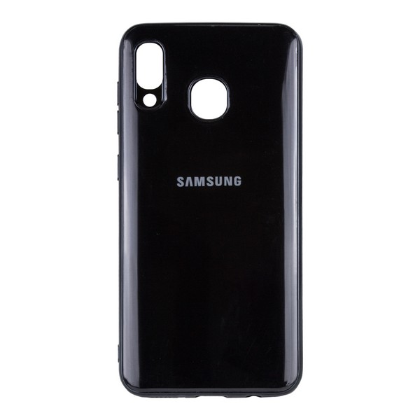 

Накладка для Samsung Galaxy A305 A30/Galaxy A205 A20 GLOSSY LOGO Black, Samsung Galaxy A20 / A30GLOSSY LOGO