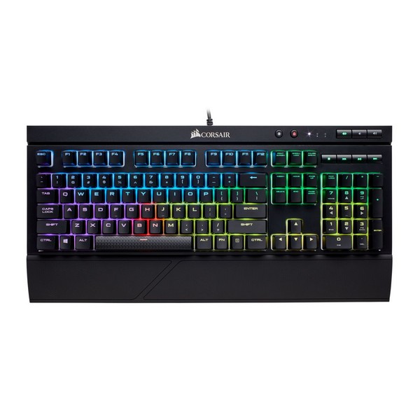 

Клавіатура USB класична Corsair K68 RGB Mechanical Cherry MX Red Black (CH-9102010-RU, K68 RGB Mechanical Cherry MX Red Black (CH-9102010-RU)