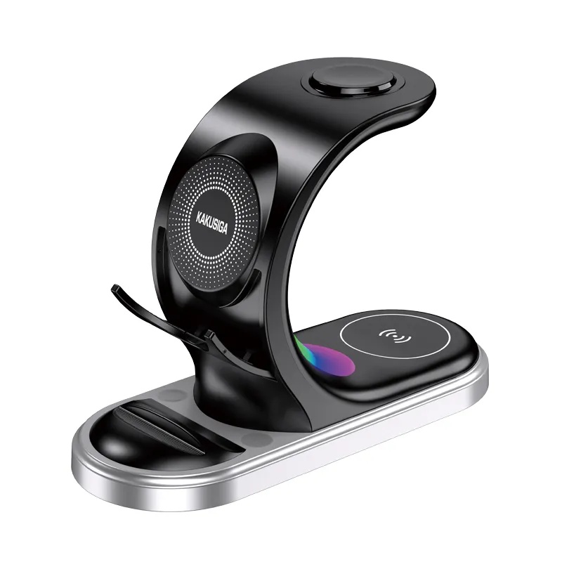 Бездротовий зарядний пристрій Infinity KAKUSIGA OJD-83 3in1 22.5W Gray