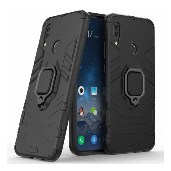 

Накладка для Xiaomi Redmi Note 7/Note 7 Pro силікон Transformer Ring Black, Xiaomi Redmi Note 7/Note 7 Pro силікон Transformer Ring