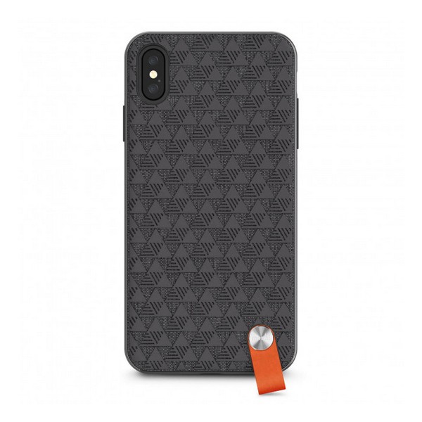 

Накладка для iPhone XS Max Moshi Altra Slim Hardshell Case With Strap Shadow Black, iPhone XS Max Moshi Altra Slim Hardshell Case With Strap