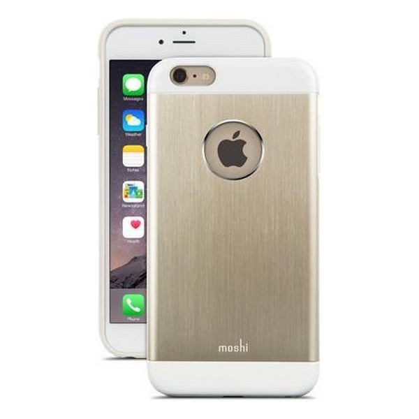 

Накладка для iPhone 6 Plus/6s Plus Moshi iGlaze Armour Metallic Case Satin Gold, iPhone 6 Plus/6s Plus Moshi iGlaze Armour Metallic Case