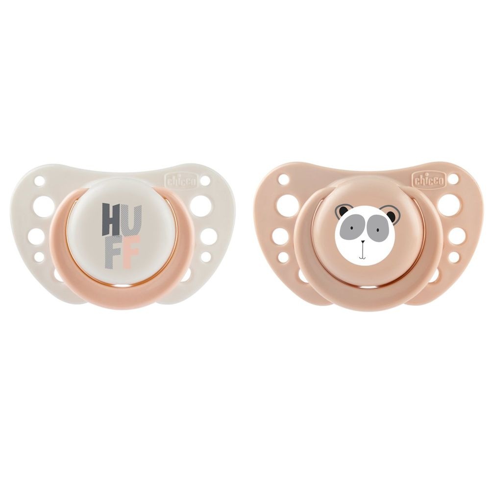 Пустушка Chicco Physioforma Air (75031.33) Pink силіконова від 2 до 6 місяців 2шт.(дівчинка)