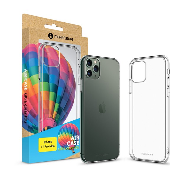 

Накладка для iPhone 11 Pro Max MakeFuture Air Case (Clear TPU) Transparent, iPhone 11 Pro Max MakeFuture Air Case (Clear TPU)
