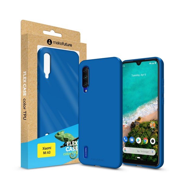 

Накладка для Xiaomi Mi A3 MakeFuture Flex Case (Soft-touch TPU) Blue, Xiaomi Mi A3 MakeFuture Flex Case (Soft-touch TPU)