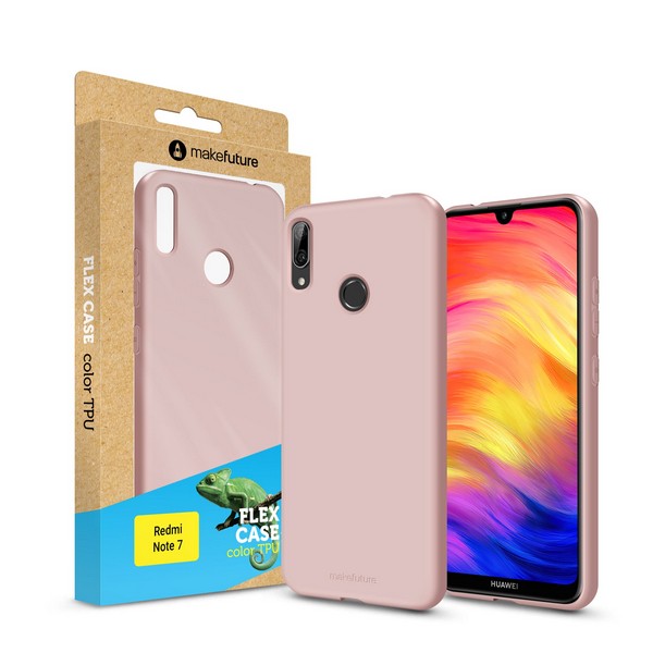 

Накладка для Xiaomi Redmi Note 7 MakeFuture Flex Case (Soft-touch TPU) Pink, Xiaomi Redmi Note 7 MakeFuture Flex Case (Soft-touch TPU)