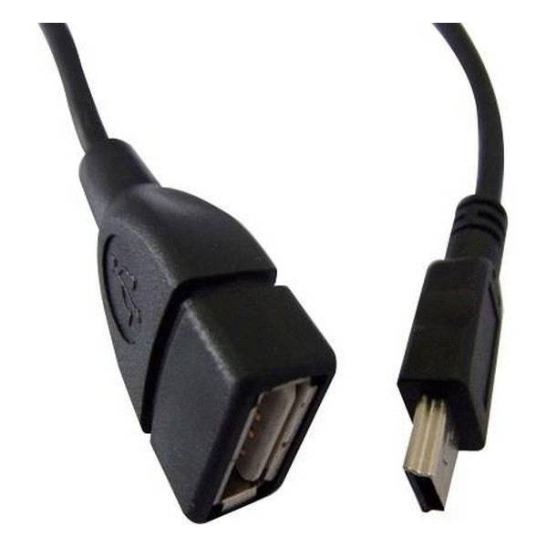 

Кабель USB (папа) = miniUSB (папа) 0.8 м ATcom 12821 Black, 12821 Black