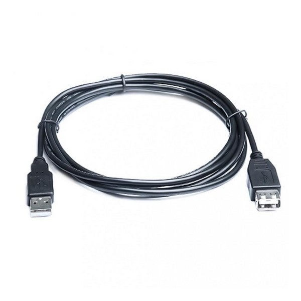 

Кабель USB (папа) = USB (мама) 1.8 м REAL-EL EL123500009 Black, EL123500009 Black