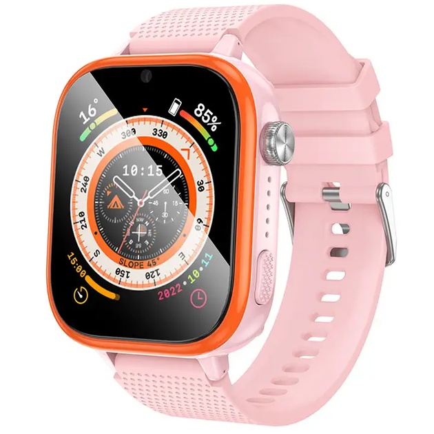 Смарт-годинник Hoco Y101 Pink 4G children smart watch