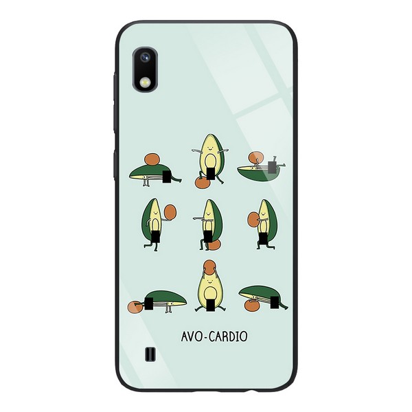 

Накладка для Samsung Galaxy A105 A10 TPU+Glass ForFun Авокардио, Samsung Galaxy A105 A10 TPU ForFun