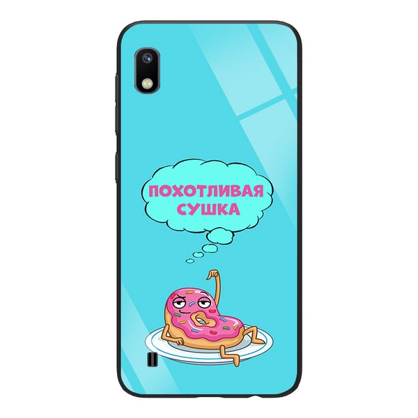 

Накладка для Samsung Galaxy A105 A10 TPU+Glass ForFun Похотливая сушка, Samsung Galaxy A105 A10 TPU ForFun