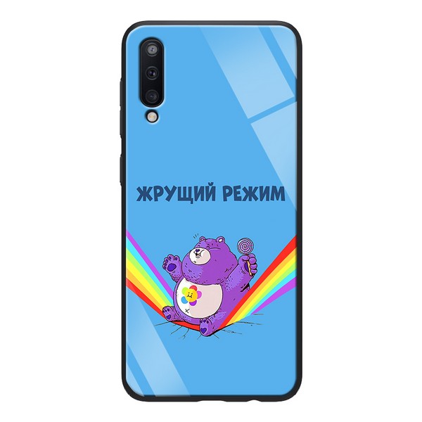 

Накладка для Samsung Galaxy A705 A70 TPU+Glass Gradient Aurora Жрущий режим, Samsung Galaxy A705 A70 TPU Gradient Aurora