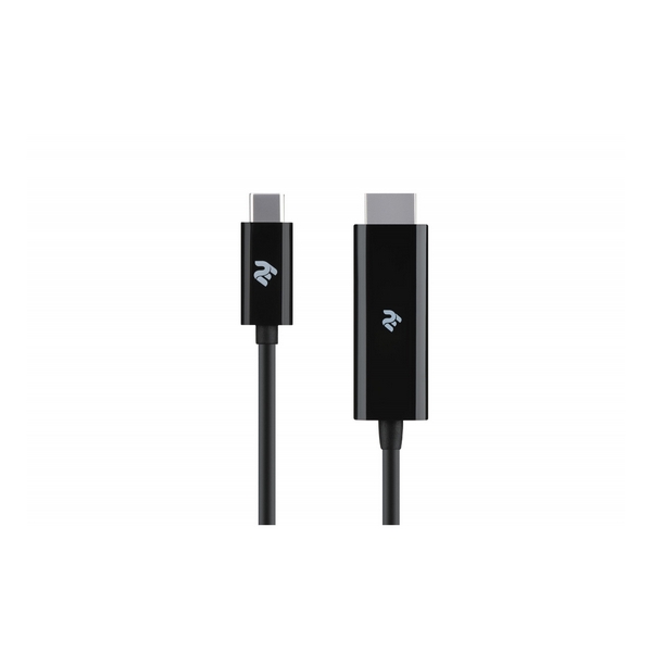 

Кабель USB type C (папа) = HDMI (папа) 1.8 м 2E 2E-W1706 Black, USB-C - HDMI 1.8m Black (2E-W1706)