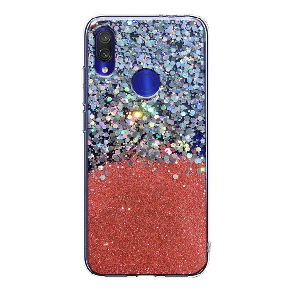 

Накладка для Xiaomi Redmi 7 Galaxy Glitter Pink, Xiaomi Redmi 7 Galaxy Glitter