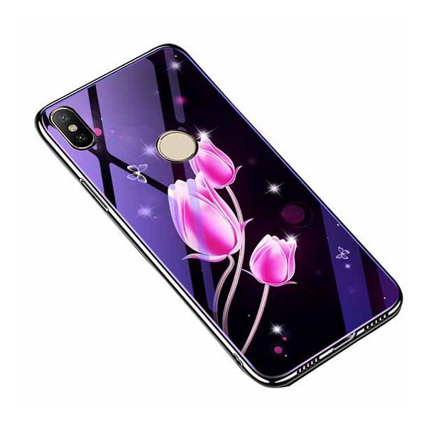 

Накладка для Xiaomi Mi A2 Lite Fantasy з глянцевими торцями Тюльпани, Xiaomi Mi A2 Lite Fantasy с глянцевыми торцами
