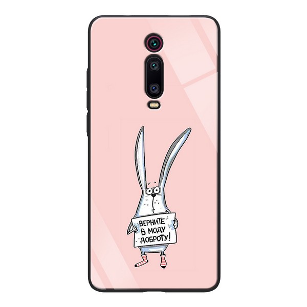 

Накладка для Xiaomi Redmi K20/K20 Pro/Mi 9T TPU+Glass ForFun Добрый заяц, Xiaomi Redmi K20/K20 Pro/Mi 9T ForFun
