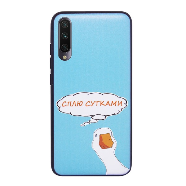 

Накладка для Xiaomi Mi A3 TPU+PC ForFun Сплю сутками, Xiaomi Mi A3 ForFun