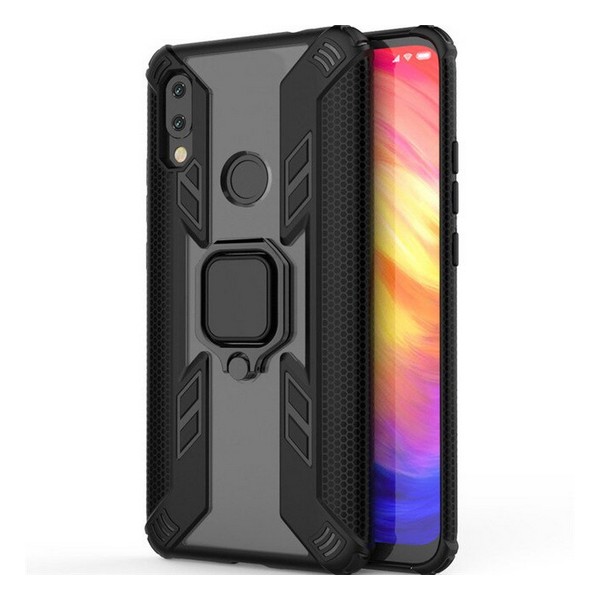 

Накладка для Xiaomi Redmi 7 Combo Ring під магнітний тримач Black, Xiaomi Redmi 7 Combo Ring под магнитный держатель