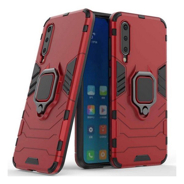 

Накладка для Xiaomi Mi 9 SE Transformer Ring під магнітний тримач Red, Xiaomi Mi 9 SE Transformer Ring под магнитный держатель