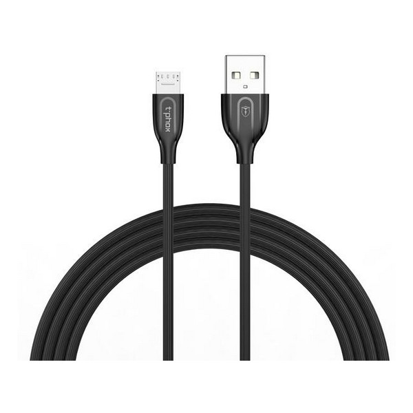 

Кабель USB (папа) = microUSB (папа) 1.2 м T-Phox T-M807 Black, T-M807 Black