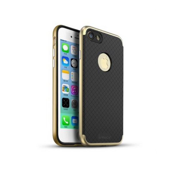 

Накладка для iPhone 7 Plus/iPhone 8 Plus iPaky TPU+PC Black/Gold, iPhone 7 Plus/iPhone 8 Plus iPaky TPU+PC