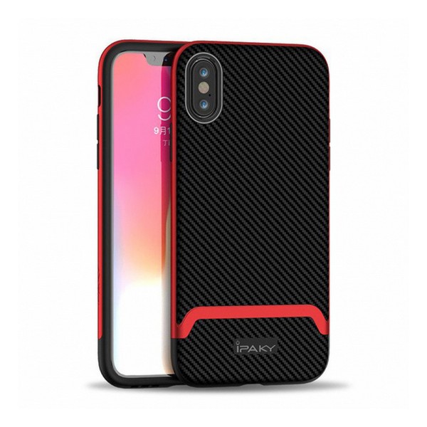 

Накладка для iPhone XS Max iPaky TPU+PC Red, iPhone Xs Max iPaky TPU+PC Dunjia