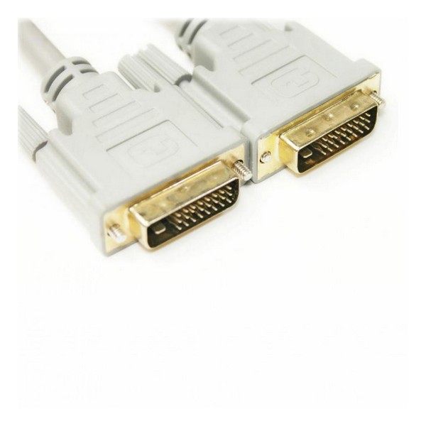 

Кабель DVI (папа) = DVI (папа) 1.5 м Powerplant KD00AS1283 White, KD00AS1283 White
