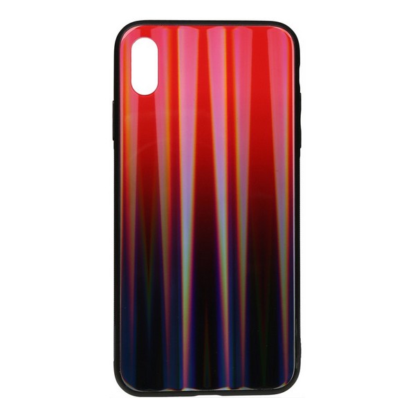 

Накладка для iPhone XS Max TOTO Aurora Print Glass Case Red, Aurora Print Glass Case Apple iPhone XS Max Blue