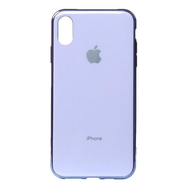 

Накладка для iPhone XS Max TOTO Electroplate TPU Case Purple, Electroplate TPU Case iPhone XS Max Black