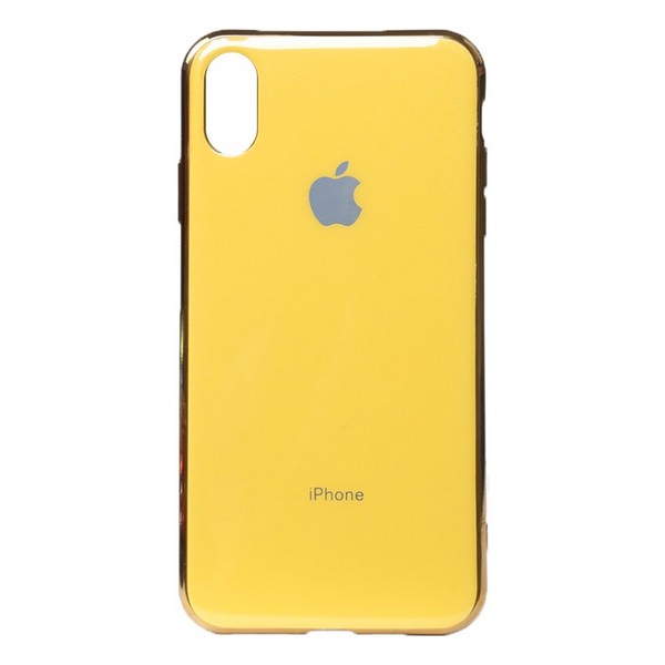 

Накладка для iPhone XS Max TOTO Electroplate TPU Case Yellow, Electroplate TPU Case iPhone XS Max Black