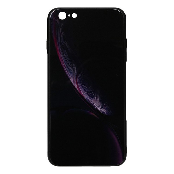 

Накладка для iPhone 6 Plus/6s Plus TOTO Print Glass Space Case Black, Print Glass Space Case iPhone 6 Plus/6S Plus Amethyst