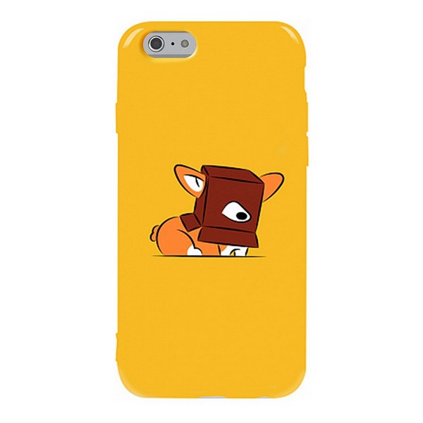 

Накладка для iPhone 6/6s TOTO Pure TPU 2mm Print Case Yellow, Pure TPU 2mm Print Case iPhone 6/6s #40 Ufo Moon Black