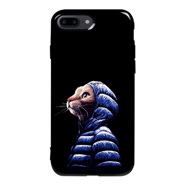 

Накладка для iPhone 7 Plus/iPhone 8 Plus TOTO Pure TPU 2mm Print Case Black, Pure TPU 2mm Print Case iPhone 7 Plus/8 Plus #9 Cat Candy Mint