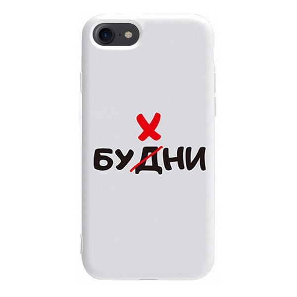 

Накладка для iPhone 7/iPhone 8 TOTO Pure TPU 2mm Print Case White, Pure TPU 2mm Print Case iPhone 7/8 #9 Cat Candy Mint